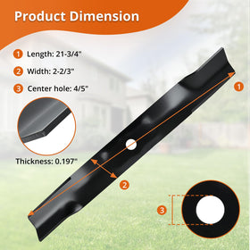 Budrash M158112 blade on deck enables quick installation