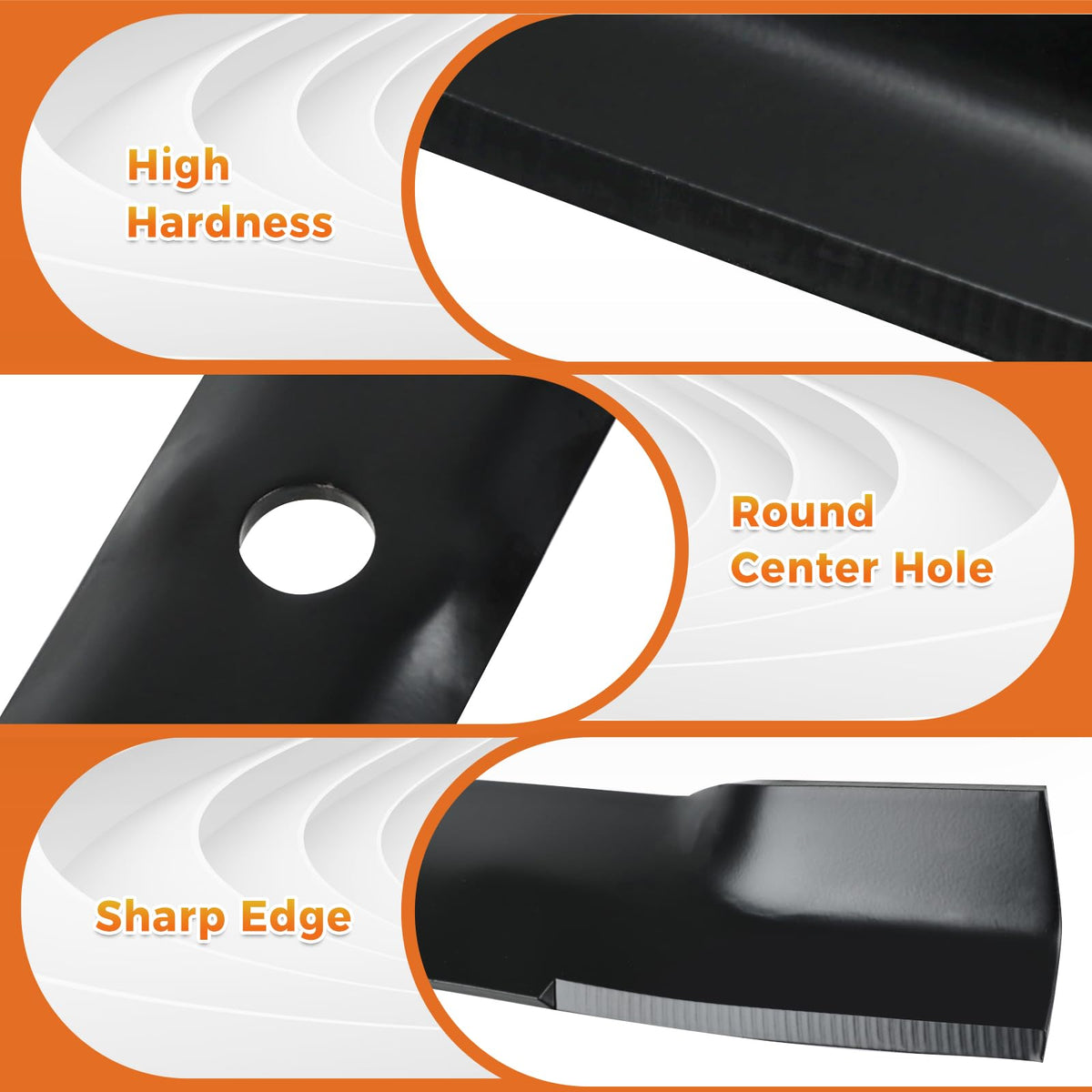Three-pack of Budrash blades for spare replacements
