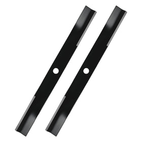 Budrash mower blades 2-pack ready for deck installation for precise, even cuts