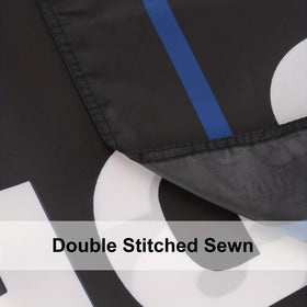 Buduidry durable flag with brass grommets for secure hanging indoors or outdoors.
