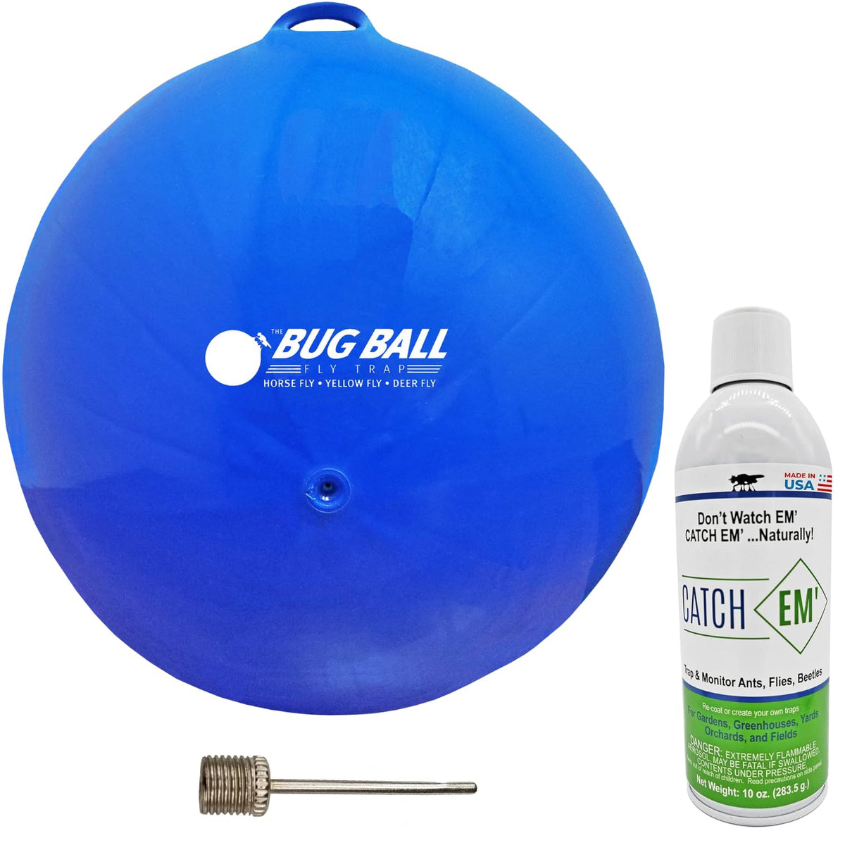 Bug Ball Deer Fly Ball Deluxe Kit setup demonstrates quick outdoor deployment.