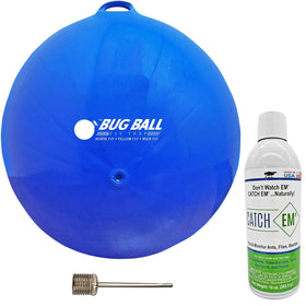 Bug Ball Deer Fly Ball Deluxe Kit setup demonstrates quick outdoor deployment.