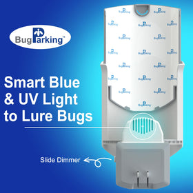 Bug Parking UV light attracts pests for indoor capture
