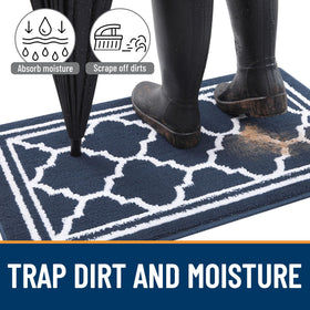 Buganda Indoor Doormat moisture-absorb for dry floors.