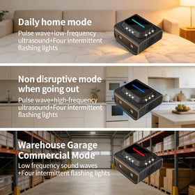 Compact, versatile placement suitable for attics basements garages RVs and storage.