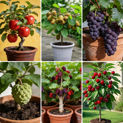 BuggyBeds grape seeds assortment for home grape growing in pots and beds.