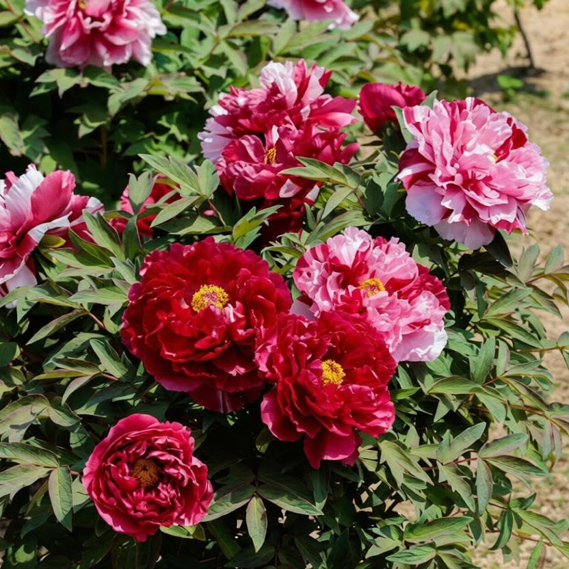 BuggyBeds ruffled petals close-up highlights dramatic texture and depth.