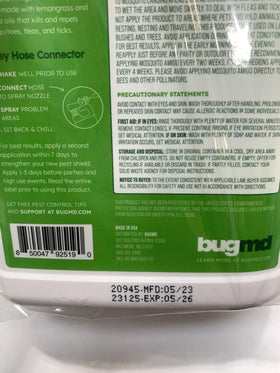 BugMD wood and fabric-safe usage shows gentle application on home surfaces