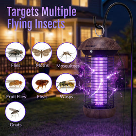 Bugnix bug zapper durable ABS shell for long-term home use.