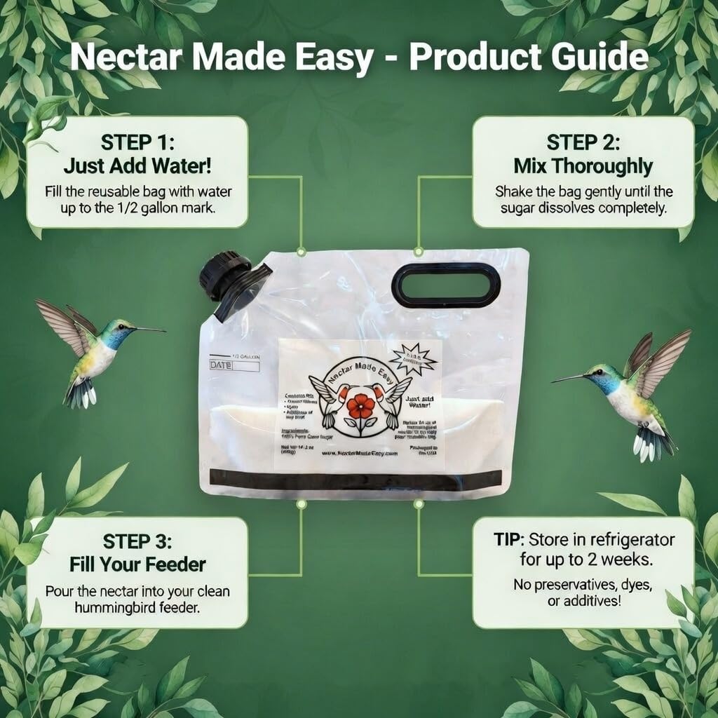 BugSnub 64-ounce ready-to-use nectar for quick backyard feeding