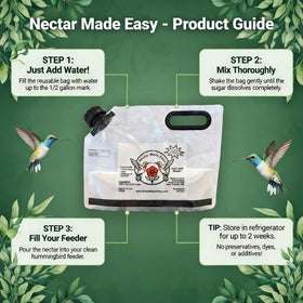 BugSnub 64-ounce ready-to-use nectar for quick backyard feeding