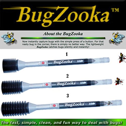 BugZooka WB100 compact, lightweight design enables mess-free bug cleanup on boats and cabins