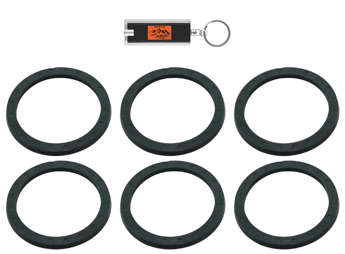 BUILT TO LAST! Hunter PGP riser seal 6-pack for durable sprinkler maintenance.
