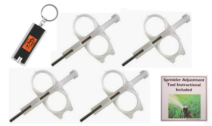 Built To Last! Hunter PGP rotor tool top view for precise arc adjustments.
