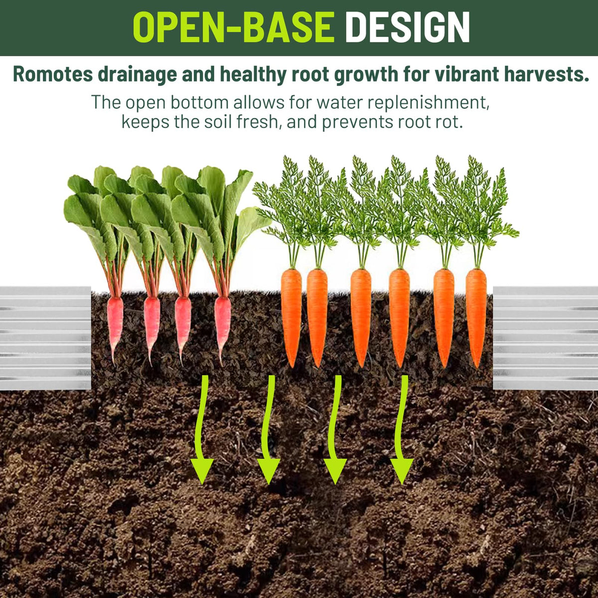 Bujijun reinforced frame with corner covers and stakes resists deformation.