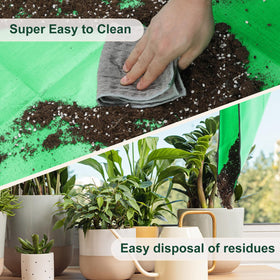 Bukmialy repotting mat multipurpose for potting pruning and seed planting.