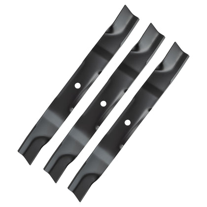Bularie high lift blade front view on 60-inch deck for clean cuts