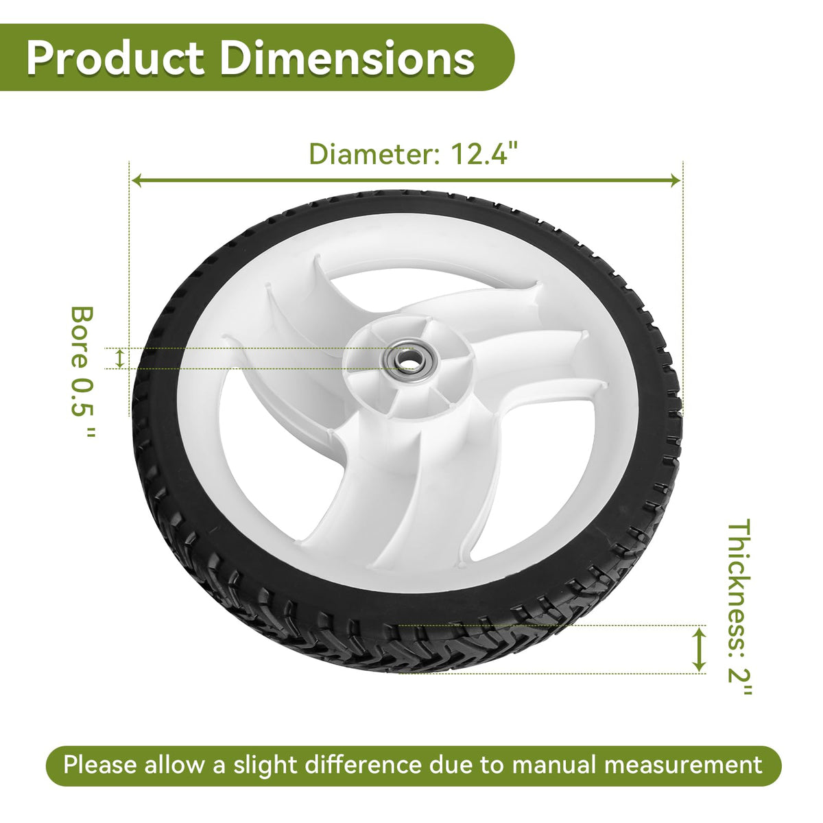 Bularie 105-1816 bore size 1/2 inch compatible with Toro fittings