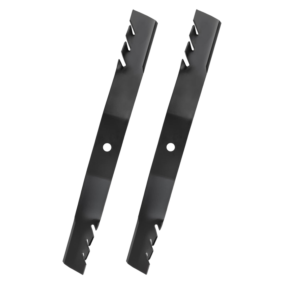 Bularie 106-8744-03 mulching blade set on a 42-inch Toro TimeCutter ready for mowing.