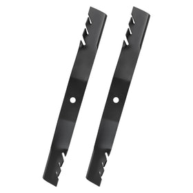 Bularie 106-8744-03 mulching blade set on a 42-inch Toro TimeCutter ready for mowing.