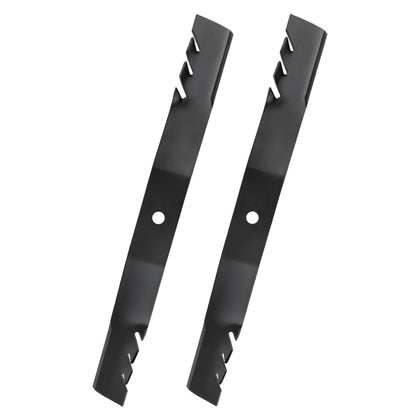 Bularie 106-8744-03 mulching blade set on a 42-inch Toro TimeCutter ready for mowing.