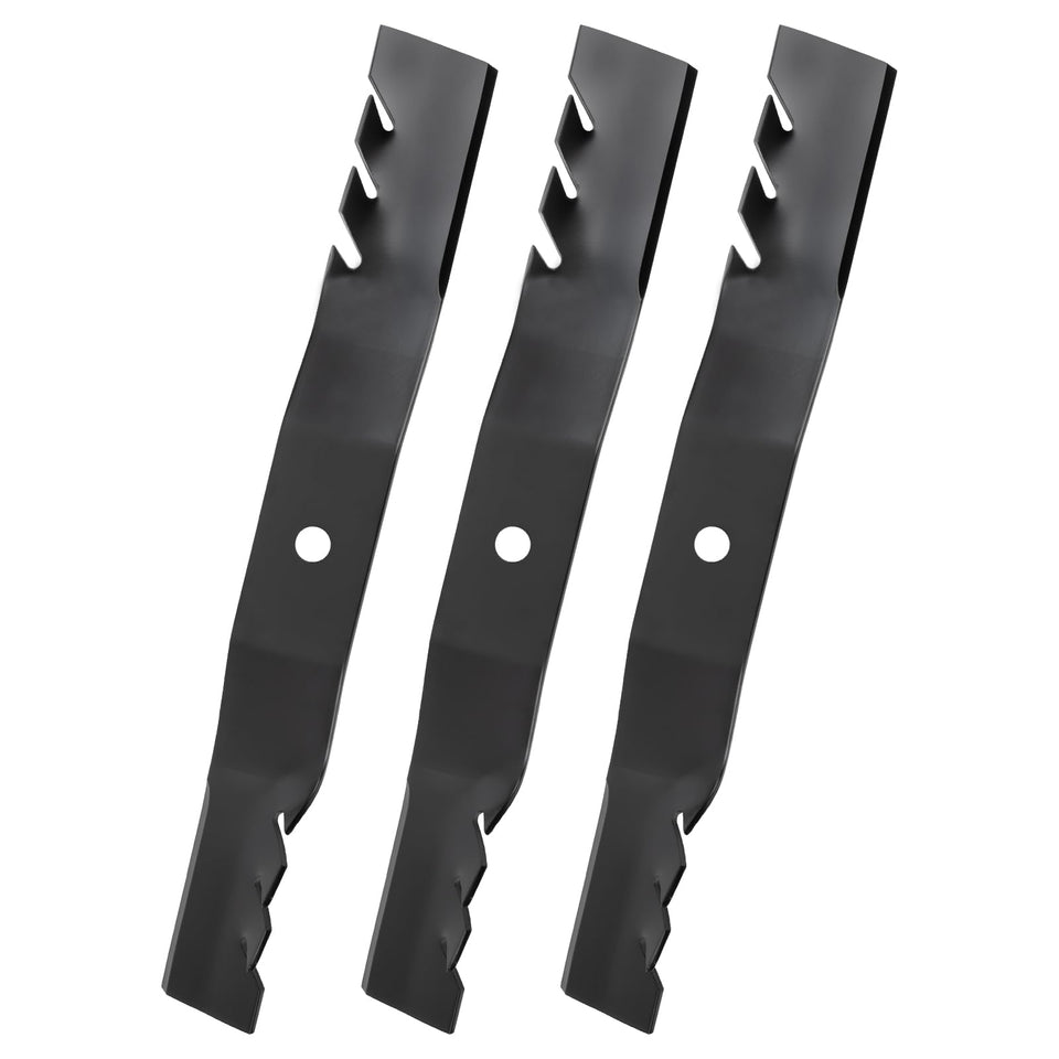 Bularie 115-9650-03 notched high lift blades in packaging for quick, sharp replacement.
