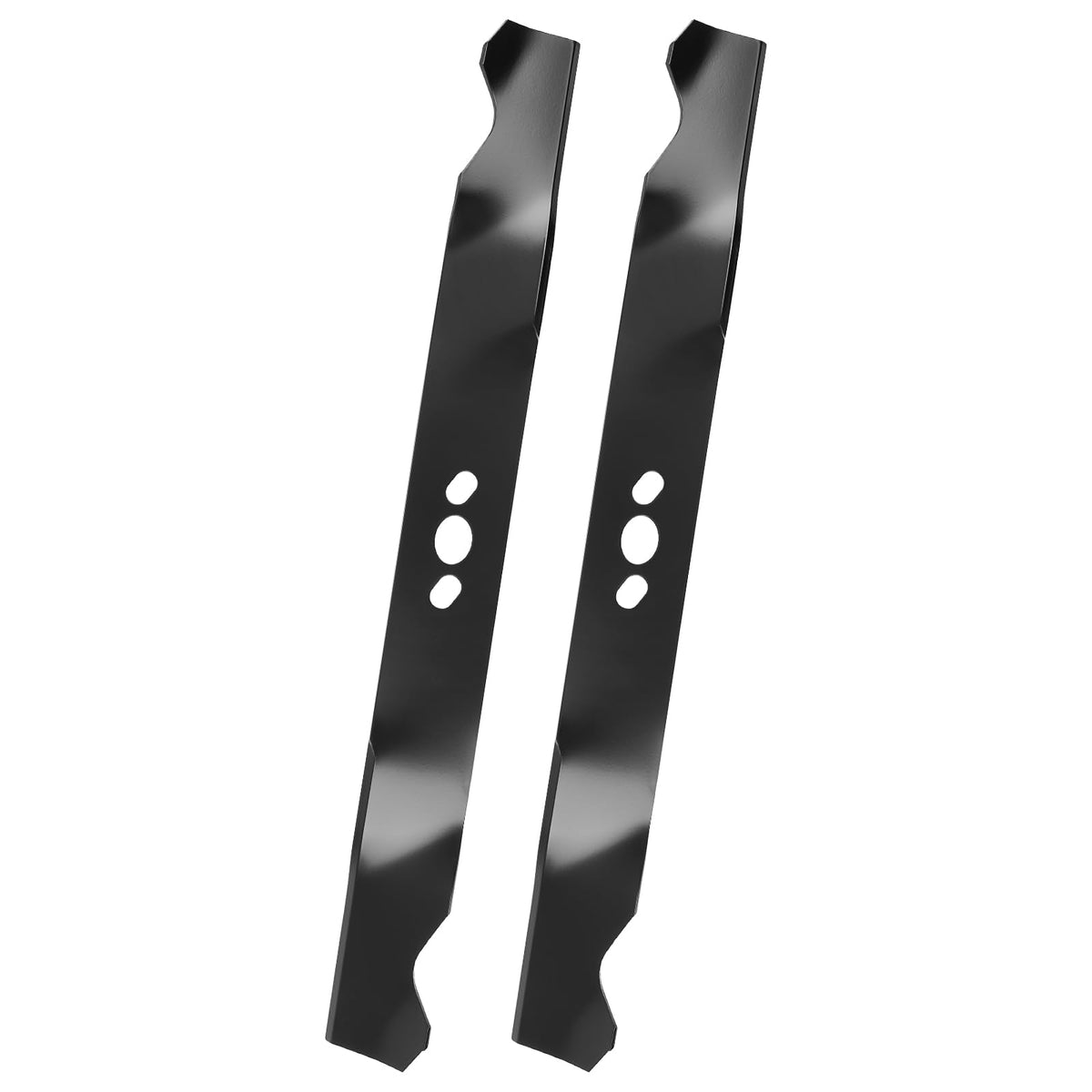 Bularie 2105200317A 21-inch mower blade for Murray with oval center hole.