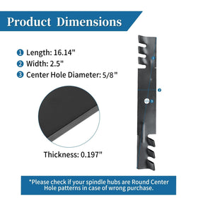 Installation view of Bularie 5020843 blades showing quick replacement process
