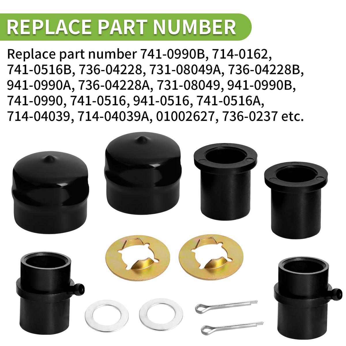 Bularie 714-0162 cotter pin set enables quick installation