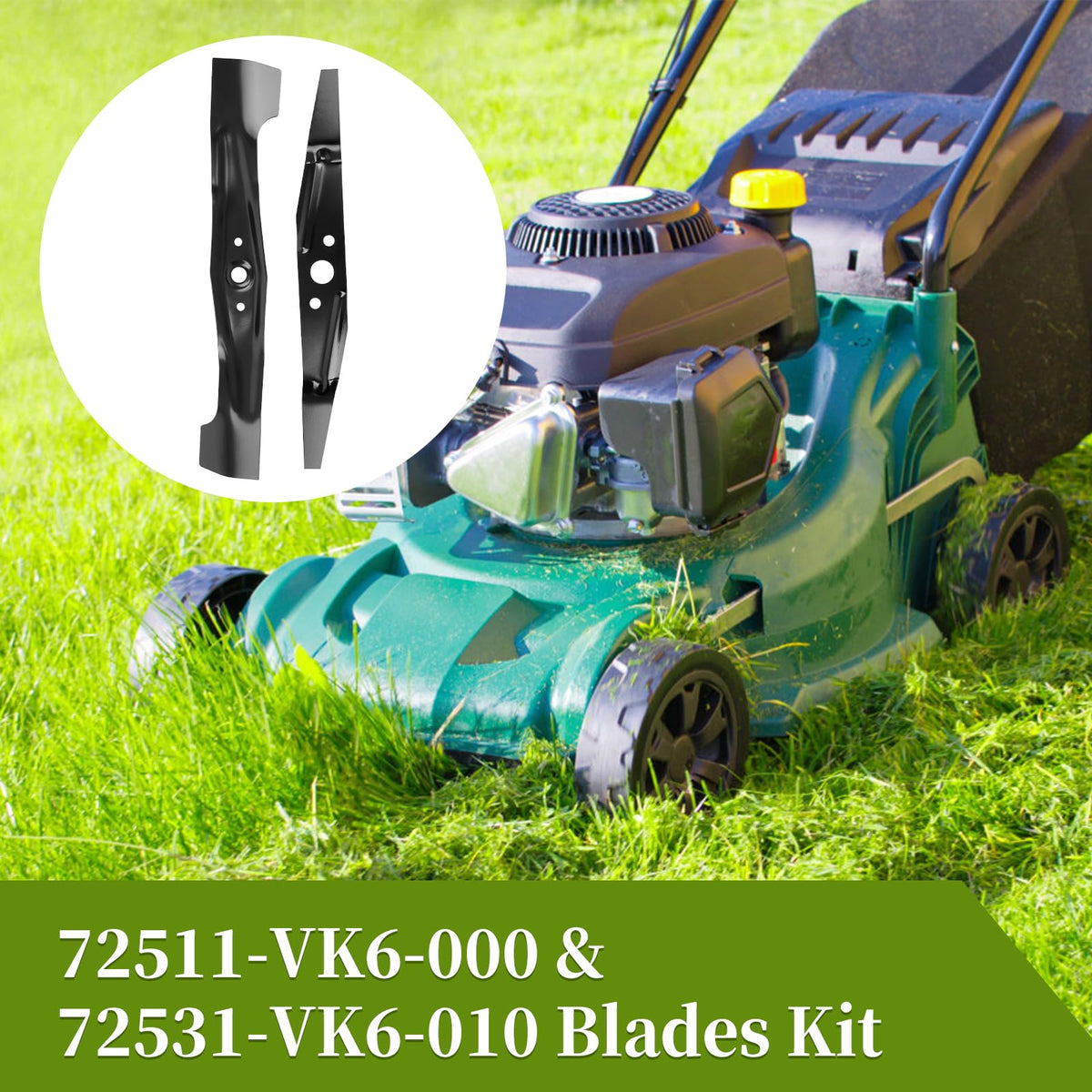 Bularie 72511-VK6-000 lower blade dimensions aid proper alignment.