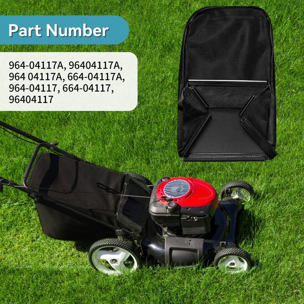 Bularie compatible bag for MTD Troy-Bilt models ensures fit