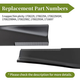Bularie compatible blades for ZT2050 and ZT2450 improve airflow and cut quality.