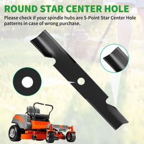 Bularie easy-installation blade simplifies quick swaps with basic tools.