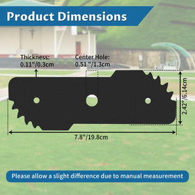 Bularie edger blade compatible with LE710 LE750 LE760.