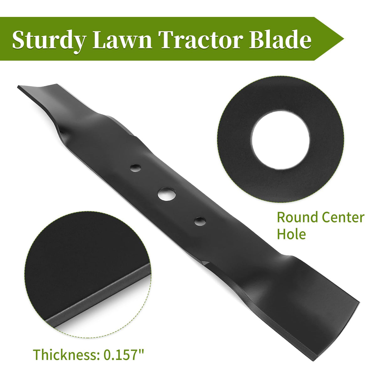 Bularie GY20568 high-lift blade close-up for clean cuts.