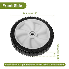 Bularie replacement wheels for reliable lawn mower performance