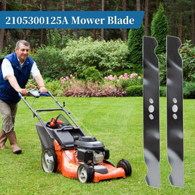 Bularie versatile blade for residential and commercial lawns.
