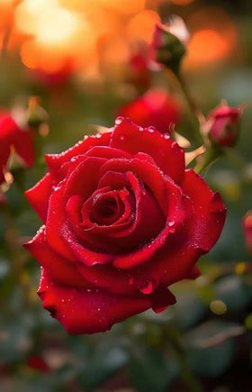 BULBORIUM heirloom rose seeds with planting guide, easy start for beginners and pollinator-friendly gardens.