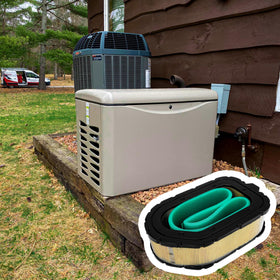 BuleVina air filter with durable foam pre-cleaner supports longer engine life.