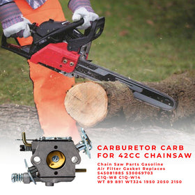 BuleVina chainsaw carburetor closeup shows quality components for quick part identification.