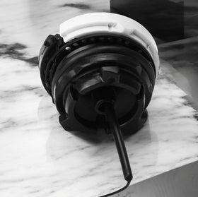 BuleVina fuel cap cover for STIHL HS56C/HS56R highlights secure closure and easy maintenance.