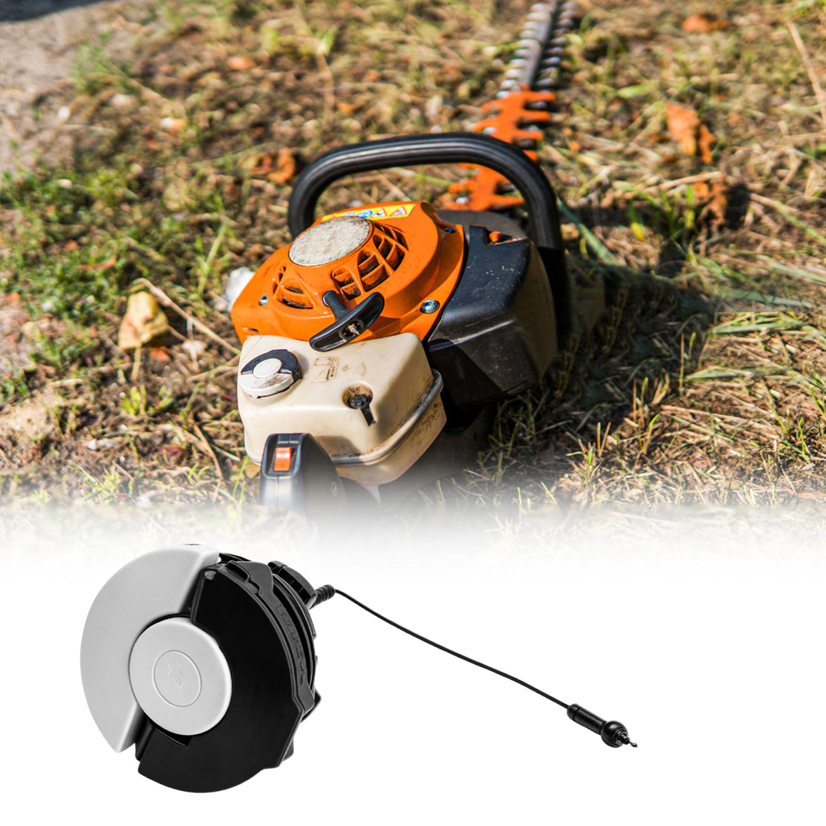 BuleVina fuel cap cover for STIHL MS291 emphasizes anti-leak design and quick removal.