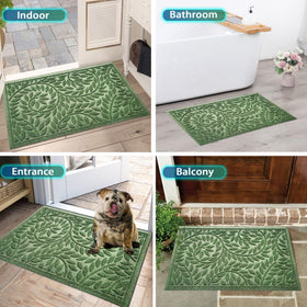 Bulijojo all-weather door mat suits rain or shine for reliable use.