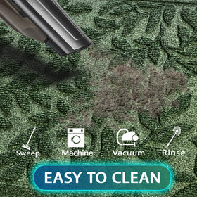 Bulijojo easy-clean entryway mat; rinse or vacuum for quick care.