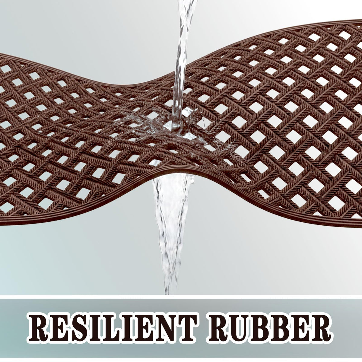 Bulijojo mat is easy to clean with a simple rinse