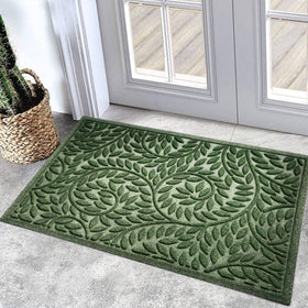Bulijojo front door mat entrance captures dirt and endures heavy traffic.