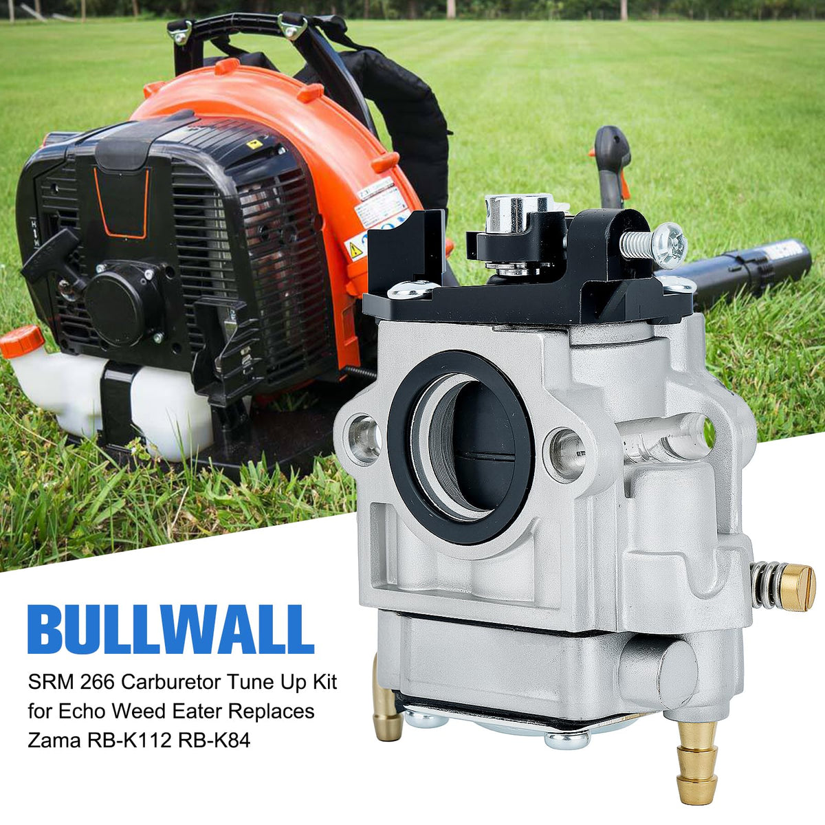Bullwall carburetor for Echo PB770, side view, easy-to-install option