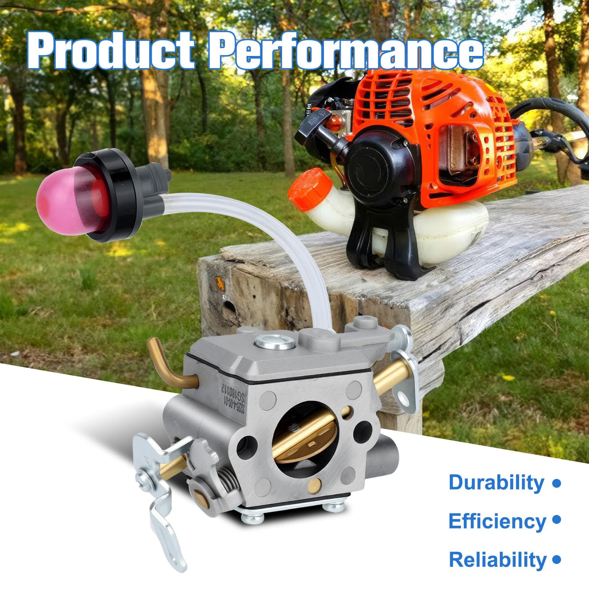 Bullwall PR4218 carburetor kit compatibility list ensures correct model fit