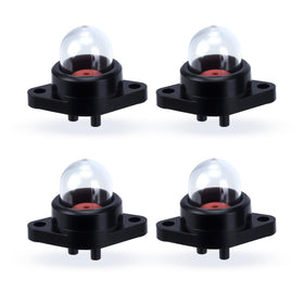 Bullwall primer bulb four-pack ready for quick replacement on small engines.