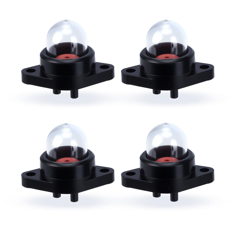 Bullwall primer bulb four-pack ready for quick replacement on small engines.